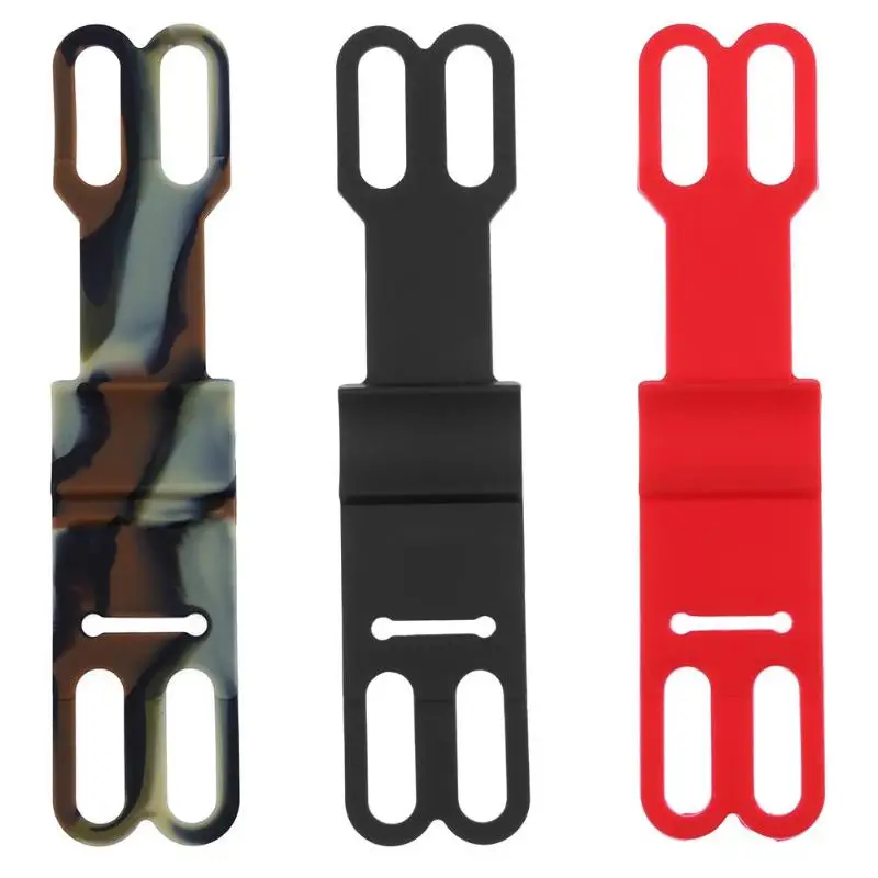

Bicycle Elastic Silicone Band Strap Fastener Holder security Rubber Bands Replacement for Mountain Bike Phone Flashlight