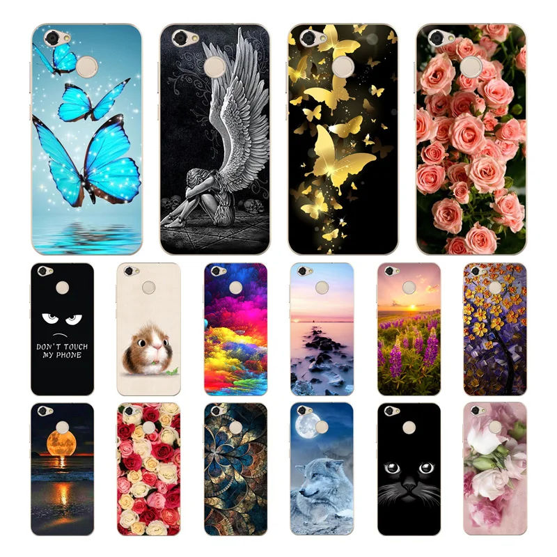 

Geruide ZTE Blade A6 5.2" Case Cover, Soft Silicone Back Cover Case For ZTE A6 A 6 Phone Case Cover for zte a6 a 6 skin shell