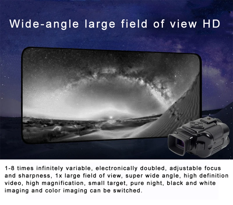 Askco ИК цифровой инфракрасный монокулярный телескоп ночного видения 200 м с 8 Гб sd-картой для камеры Видео Охоты