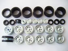 Mato Metal road wheels and return rollers for Heng Long 3848/49/68-1 1/16 1:16 RC Panzer III, IIIH, Stug III tank