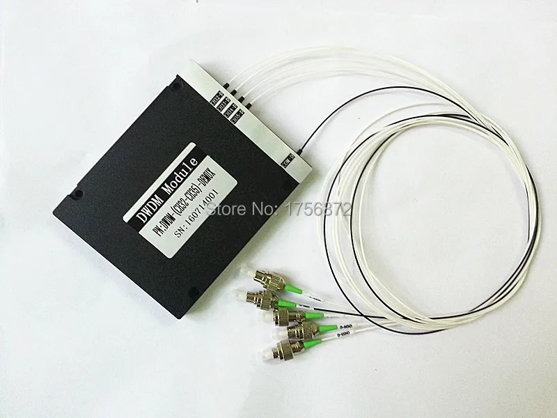 

Passive Multiplexer DWDM 100GHz Single Fiber FC/APC 4CH Mux/Demux CH32-CH35 1X4DWDM DUMUX