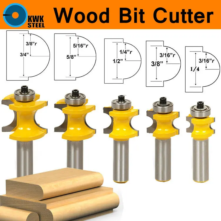 Router Bits Trimming Knives Wood T Slot Milling Cutter Wood Keyhole