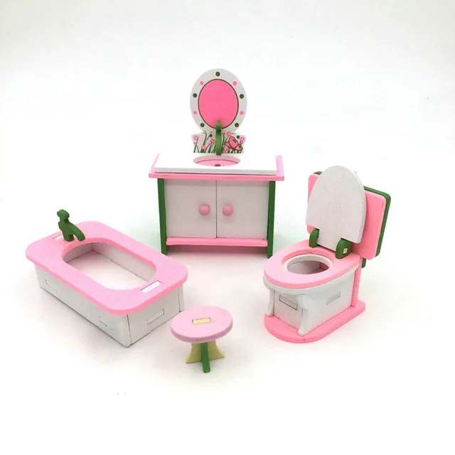 Kids Play House Wooden Toy Set Dressing Table Children S Chairs Wood Kids Play House Wooden Toy Set Dressing Table Children S Chairs Wood Furniture Kitchen Combination Toys Dining