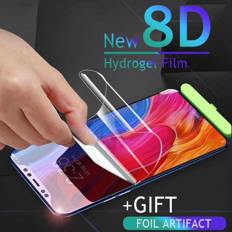 

Full Screen soft Hydrogel Film For Xiaomi MI 8 9 se MAX 3 MIX 2S Ultrathin For Redmi Note 7 Pro k20 Screen Protector Not Glass