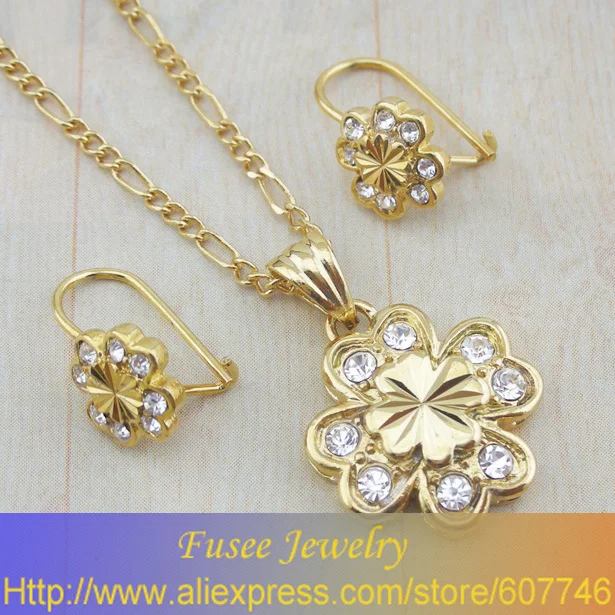 GJ1120364 18K Gold Filled Fashion Jewelry Setfashion jewelry set