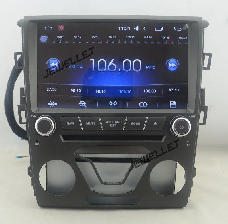 Четырехъядерный Android 8,1 автомобильный DVD gps Радио Навигация для Ford Mondeo Fusion- с 4G/Wifi, DVR 1080P зеркальное соединение