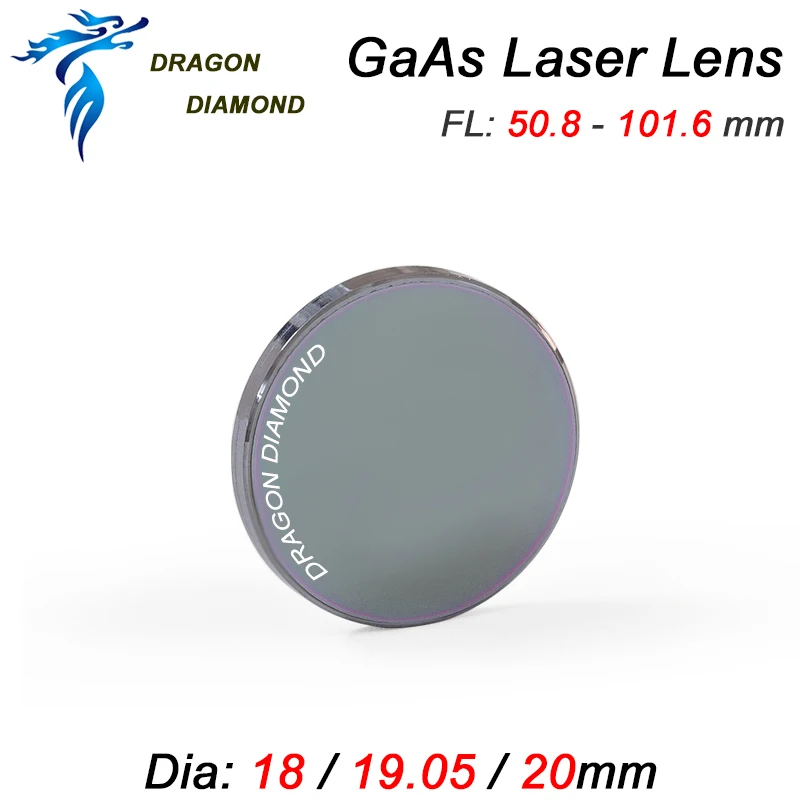DRAGON DIAMOND GaAs лазерный фокус объектива DIa.18/19 05/20 мм фокусное расстояние 50 8/63 5 101 6 для