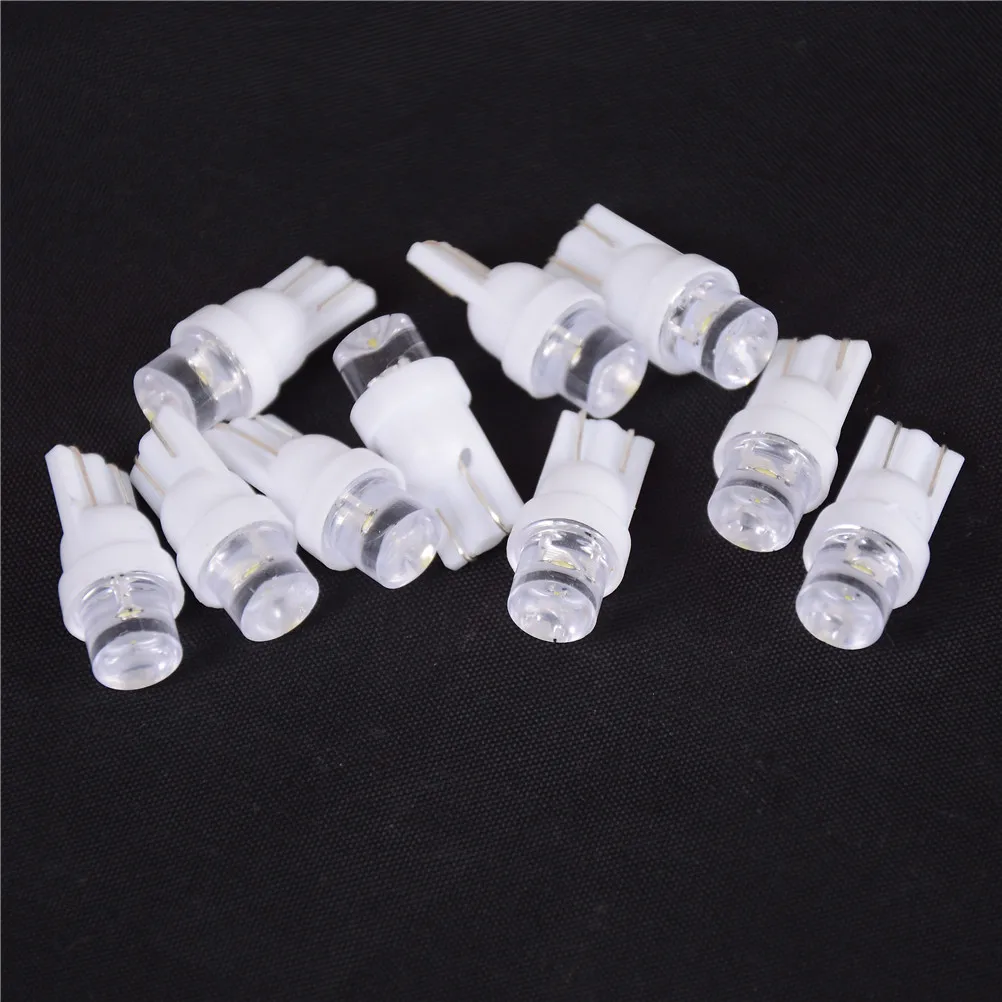 10 шт. DC 12 В T10 автомобильный Белый светодиодный 194 168 SMD W5W клиновидный боковой