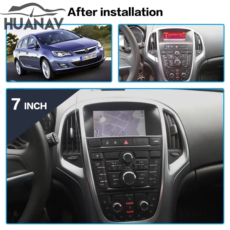 Perfect Car no CD DVD Player GPS navigation For OPEL Vauxhall Holden Astra J 2010-2013 CD300 CD400 multimidia radio stereo Auto player 1