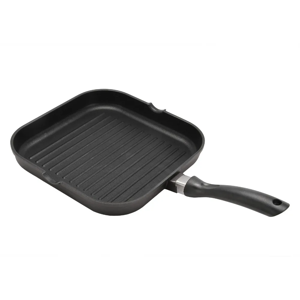 High quality Square Plate Frying Pans & Aluminum Skillets Pan 28cm Non