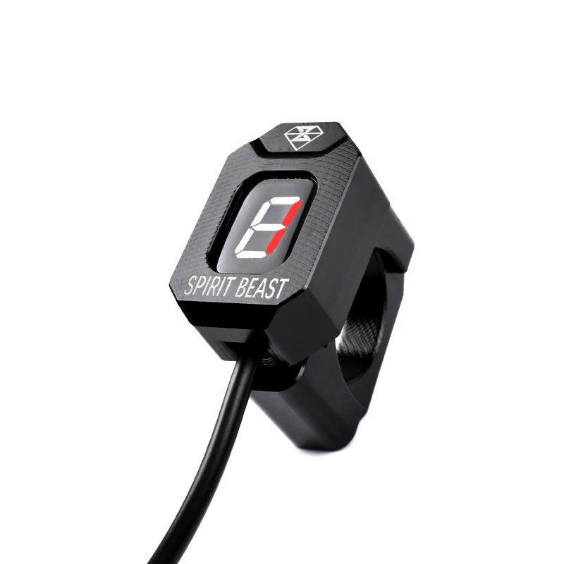 Для Honda CBR500 CBR500R CBR 500R 500 R RR 2013- Moto 1-6 уровень цифровой измеритель мотоциклетные Plug& Play Шестерня индикатор аксессуары - Цвет: Fixed Ring Red