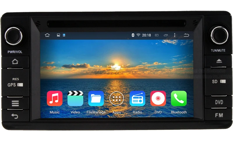 

Quad core Android 9.0 Car DVD GPS radio Navigation for Mitsubishi Outlander Lancer ASX RVR 2014-2016