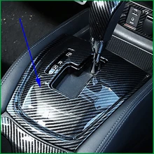 Estilo do carro ABS ou aço stainess Engrenagem Tampa Moldura Do Painel Guarnição Apto Para X-trail T32 X trail Desonestos 2014 2015 2016 2017 Peças de Automóvel