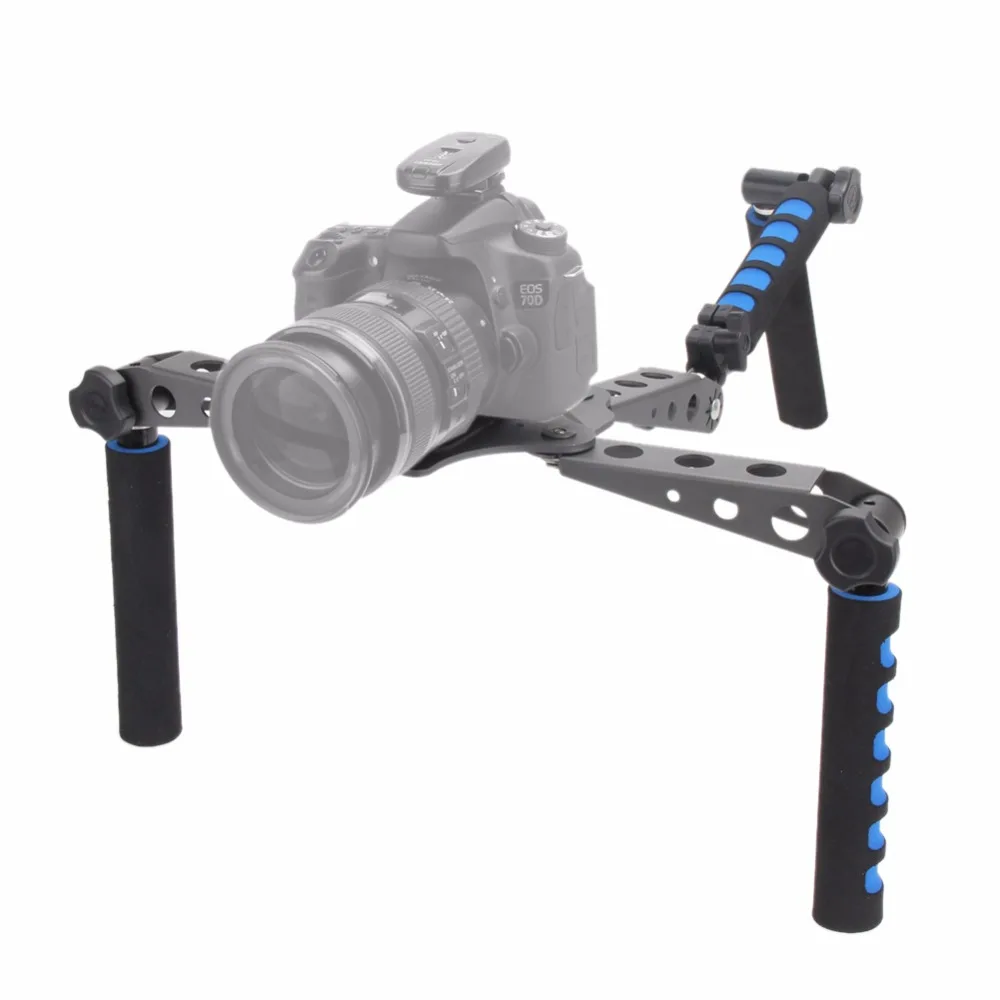 

Proffesional Camera Stabilizer for DSLR Filmmaking System Shoulder Mount Stabilizer for Canon Nikon Sony DSLR Cameras