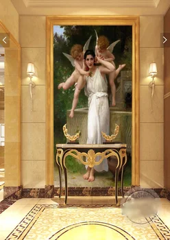 

3d room wallpaper custom mural non-woven Wall sticker Hd classical love and Venus painting porch photo wallpaper for walls 3d
