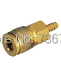 

50pcs 1/4 npt universal interchange(automatic) type hose barb quick coupler
