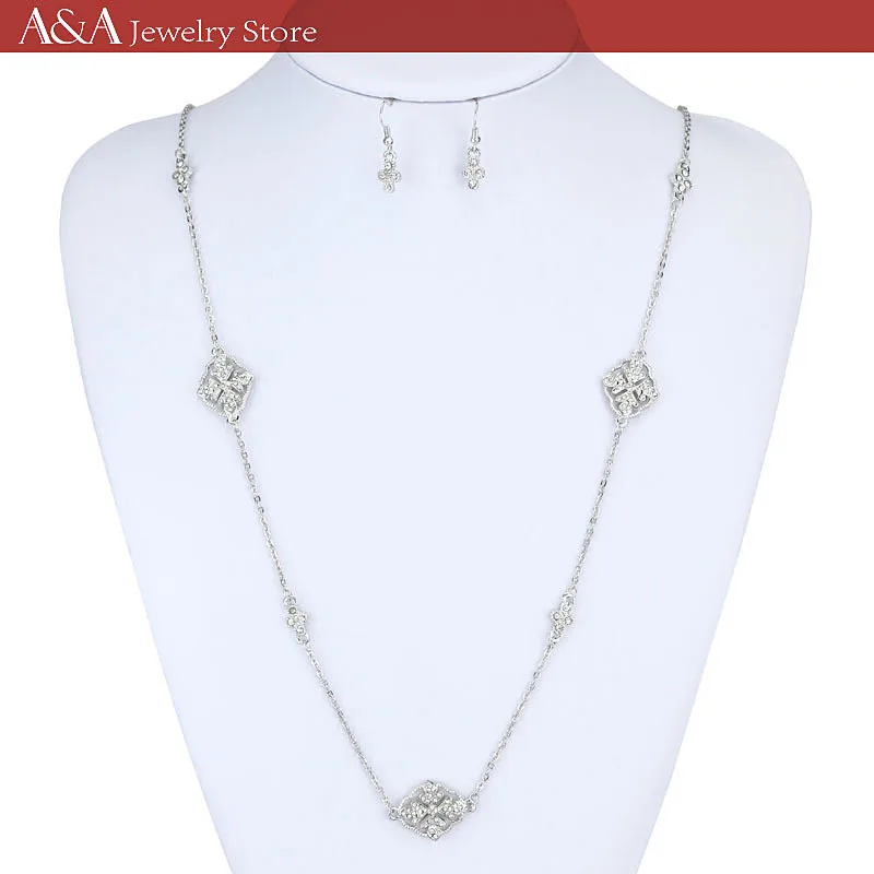 

Brightly Hot Sale Chain Necklaces Snowflake Long Necklaces for Woment OL Style