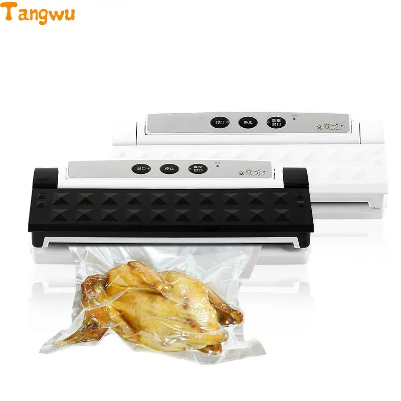 Free shipping commercial food vacuum packaging plastic packaging machine dry wet dual-purpose automatic household sealing free shipping full automatic dry wet dual purpose small household vacuum sealing machine plastic commercial food packaging