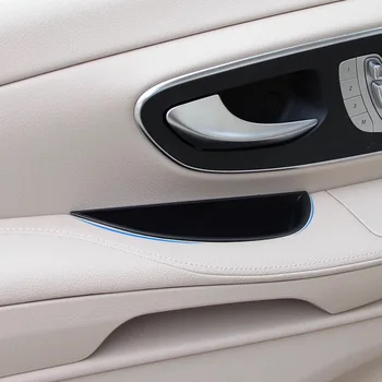 

For Mercedes Benz Vito/V260 2016-2017 2PCS Car Front Door Storage Box Cover Trim Car Styling Accessories