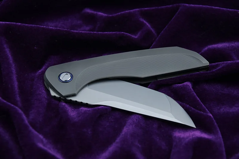 LEMIFSHE Hakkaido Флиппер m390 лезвие титановая ручка складной нож Открытый Отдых Охота выживания карманные фрукты Ножи EDC инструменты