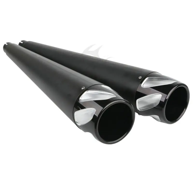 CNC 4 дюймовые выхлопные трубы Megaphone для Harley Touring 1995 2016 14|Выхлопные и системы| |