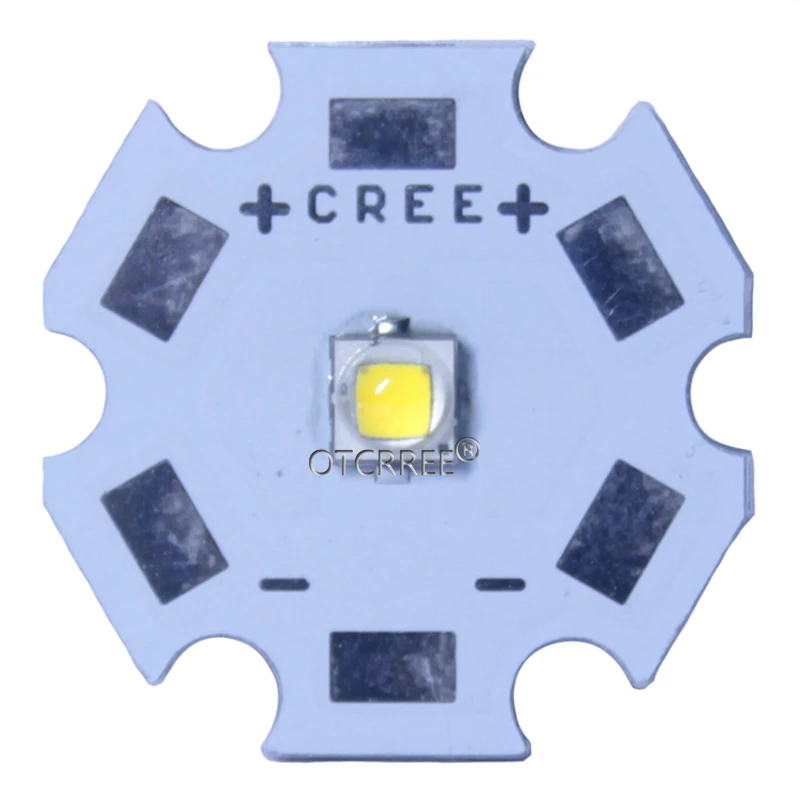 1 комплект Cree ХТЕ XT-E XPE XP-E XP-G2 XPG2 XBD XB-D XRE XR-E XPE2 XP-E2 чип для светодиодной лампы светильник+ 3-3,7 V 3W 16 мм/20 мм 1 Режим драйвер