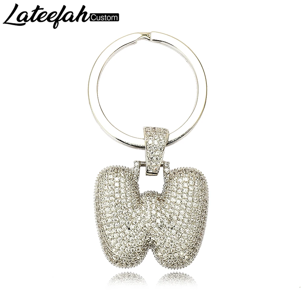 

Custom Single letter personalized key chain