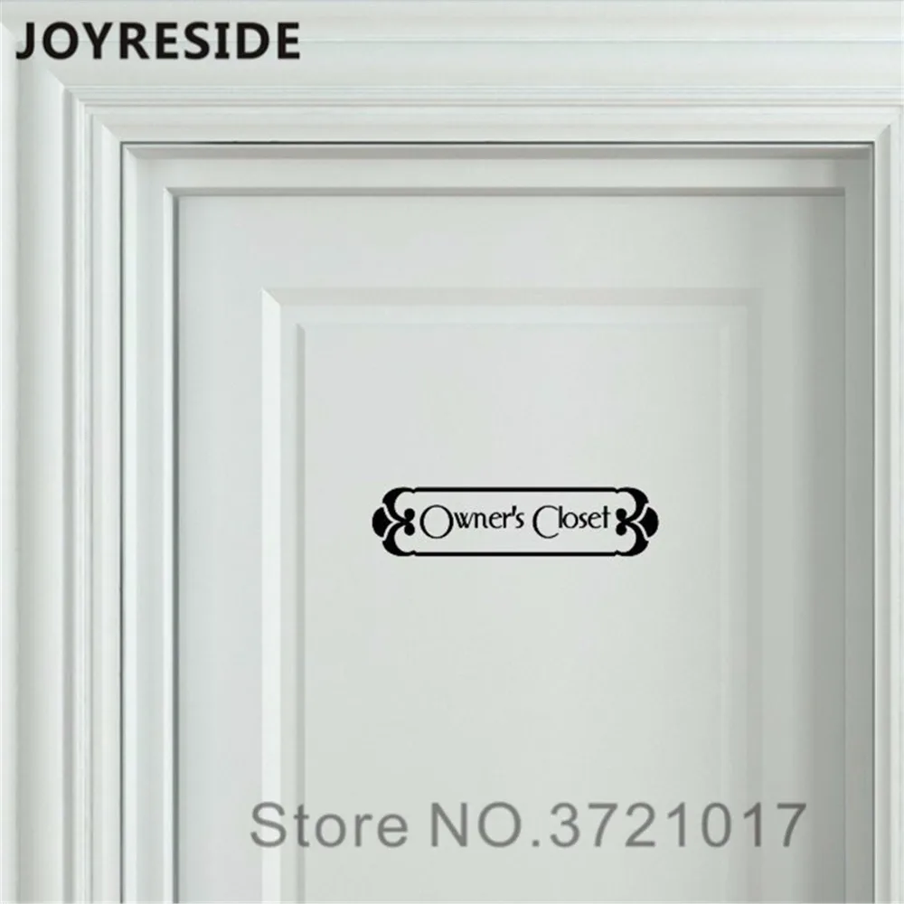 Toilet Door Decals Home Rooms Sign Yoga Shower Closet Home