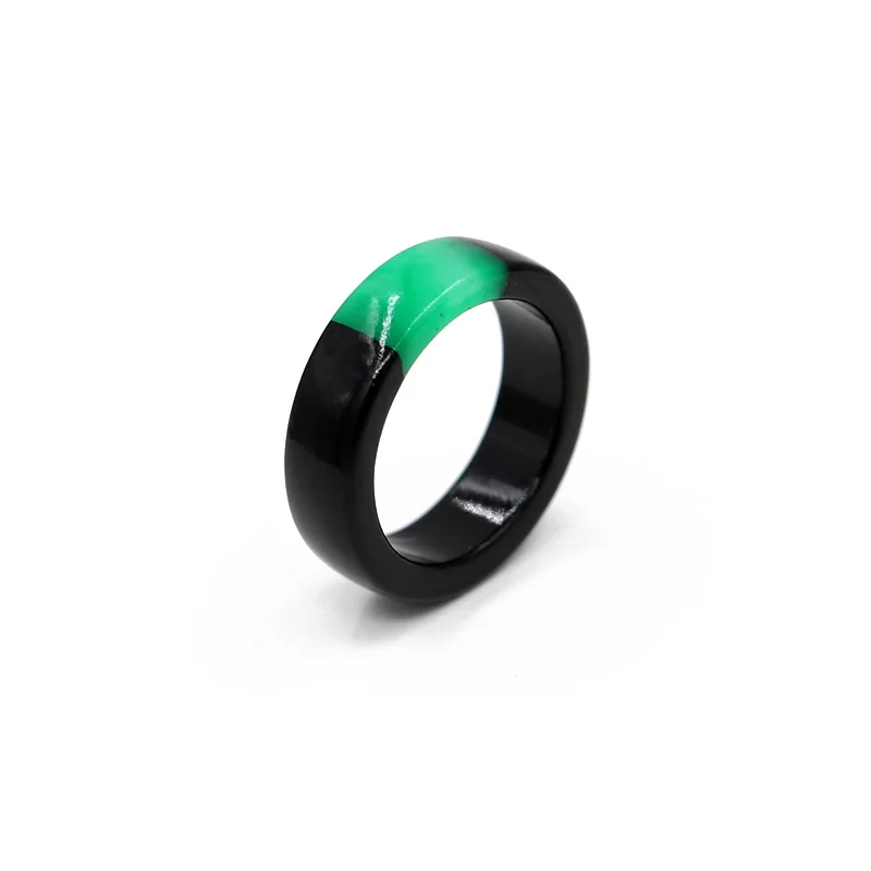 

4 Colors Rings for Women Men Vintage Jewelry Resin Ring Boy Girls Gift Party Ringen Accessories Dropshipping