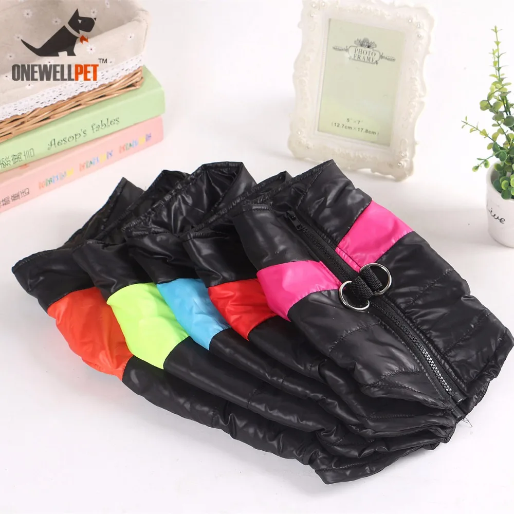 

Large Waterproof Pet Clothes Hot Selling Warm Down Jacket Puppy Dog Vest Clothes Waterproof Medium Large Dog Supplies Fashion