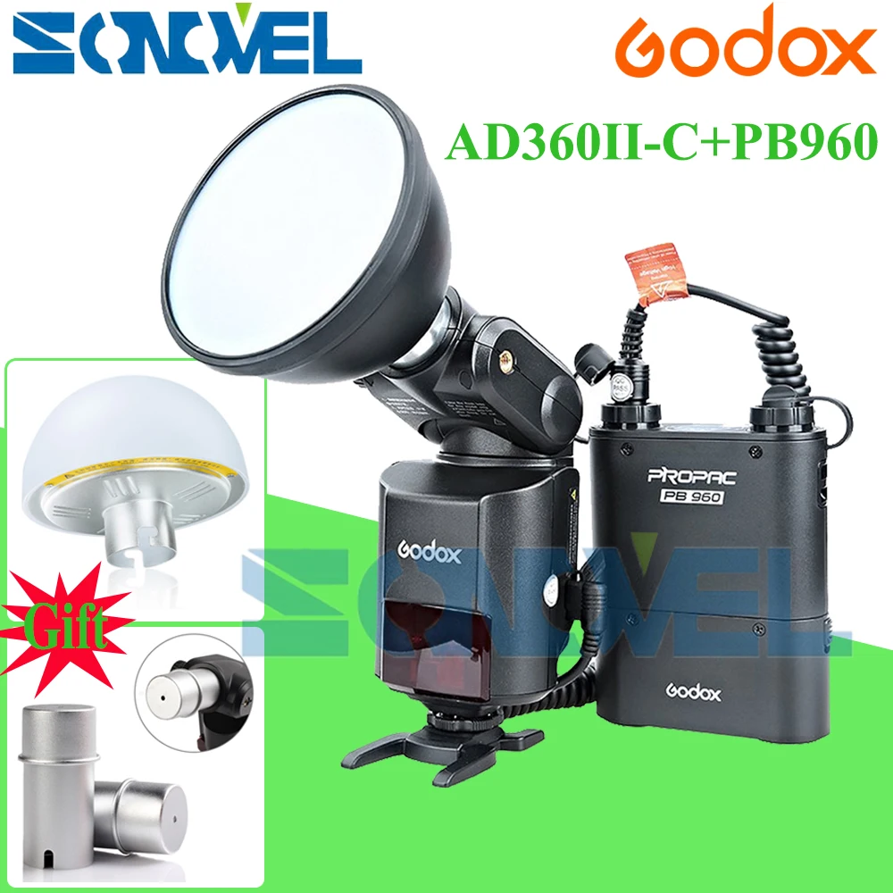 Godox AD360II C TTL On/Off Camera Flash Speedlite 2.4G Wireless X