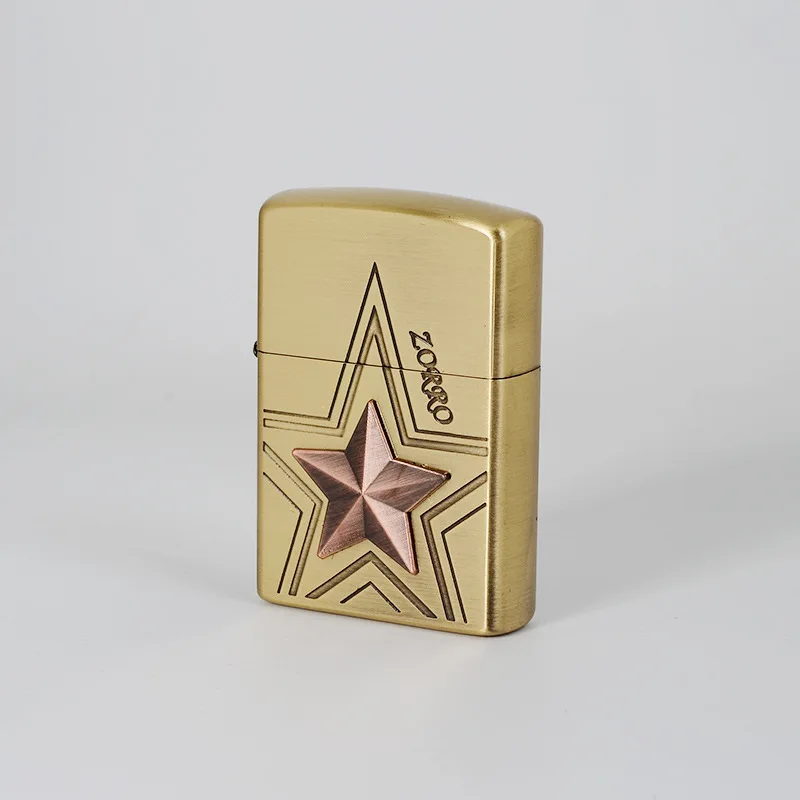 Lighters and Smoking Accessories,Five pointed star metal kerosene