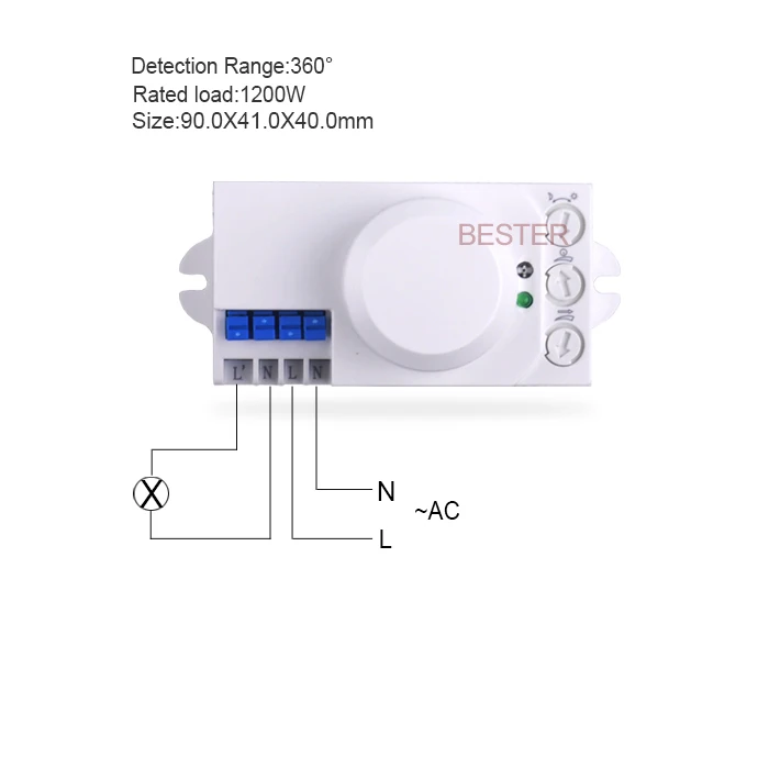 Aliexpress 220v Ac 240v Microwave Sensor Light Switch Aliexpress 220v Ac 240v Microwave Sensor Light Switch Auto Induction Motion 4pcs Bs029b From Reliable Board Suppliers