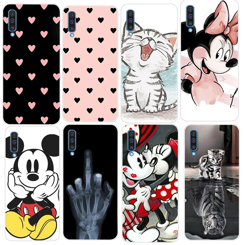 

For Samsung Galaxy A50 Case Silicone Transparent Back Phone Cover For Samsung A50 A505 A505F SM-A505F Soft Case 6.4 Coque Bumper