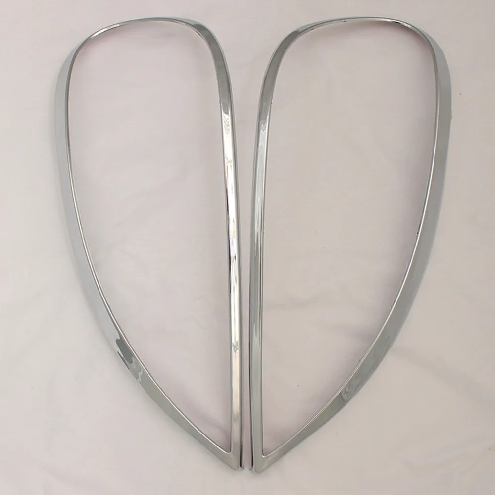 

For Mercedes-Benz M-Class W163 ML 1997-2005 ABS Chrome Head Light Lamp Cover Trim Frame Protector Sticker Car Styling Accessory