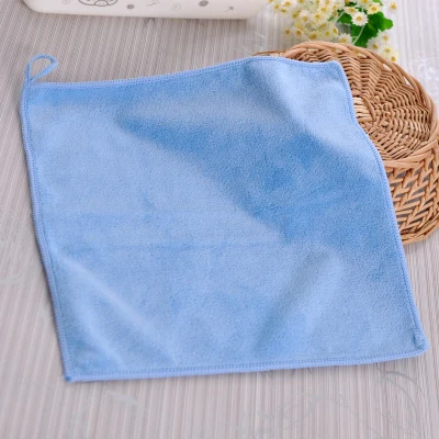 10 шт./лот 30*30 см красочные SUPERSOFT микрофибры стороны Полотенца S крючком Кухня чистке Полотенца Красота Полотенца чистке ткань Автомобиля - Цвет: as picture