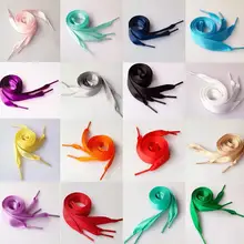 Новинка; Лидер продаж; 1 пара; 2 см; ширина 80 см; разные цвета; шелковые шнурки на плоской подошве; Сатиновые туфли с лентами; спортивная обувь на шнурках