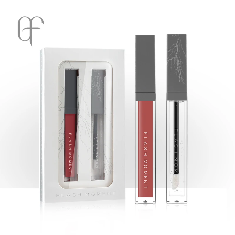 

FlashMoment 16 Colors Matte Lipstick + Lip Gloss Set Waterproof Long Lasting Lip Gloss Lipstick Women Cosmetic Makeup