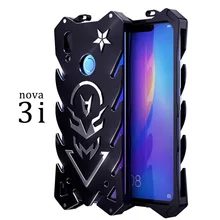 Huawei nova 3i Zimon Роскошный Thor Heavy Doom Duty Armor Металлический Алюминиевый противоударный чехол для телефона с ЧПУ для huawei nova 3i чехол 6,3"