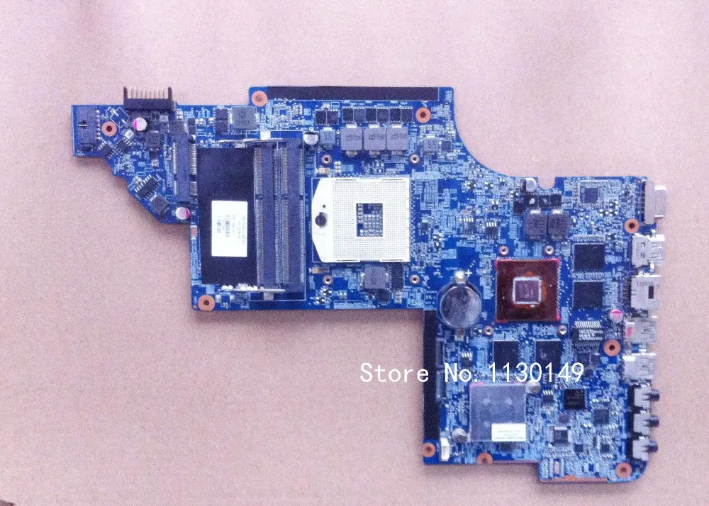 Original laptop Free Shipping Motherboard 650799-001 for HP PAVILION DV6 DV6-6000 HM65 HD6770/2G Notebook PC system board tested free shipping laptop motherboard 746447 501 for hp touchsmart 15 envy15 hm87 740m 2g 746447 001 notebook system tested
