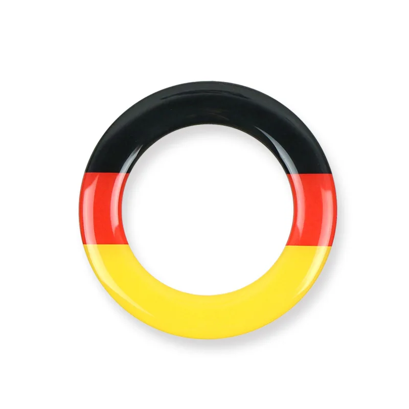 car styling rubber ring emblem fit for 2011-2016 VW Volkswagen golf 6 golf 7 POLO CC Tiguan PASSAT TOURAN Scirocco BEETLE