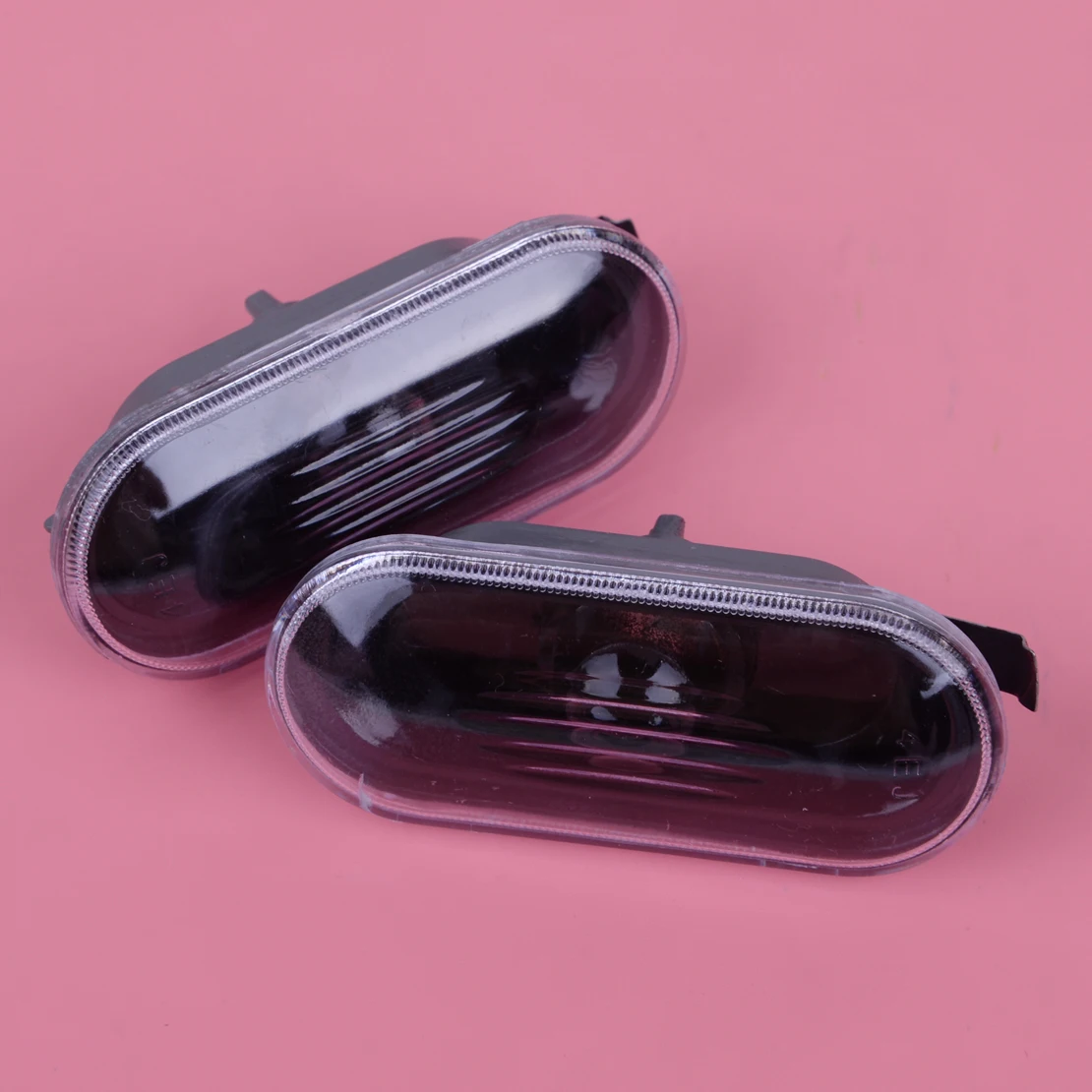 

DWCX 2PCS Left & Right Car Turn Signal Light Lamp Side Marker Lights Cover (no bulb) fit for VW Passat B5 Golf Jetta MK4