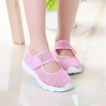 

Children Shoes Girls Boys Casual Shoes Summer 2019 Fashion Candy Color Breathable Mesh Kids Sports Shoes Boys Girls Sneakers