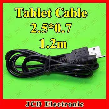 

ChengHaoRan 10PCS Tablet PC USB TO DC USB Cable DC Cable USB2.0 plug DC Plug 2.5*0.7 for Aino Newman Cube Window Teclast ,MA-036