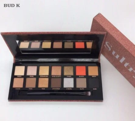 

Eye Make up Soft Prism Gleam Glow Palette Sweet 14 Color Eyeshadow Palette Sultry Eyeshadow Palette free shipping
