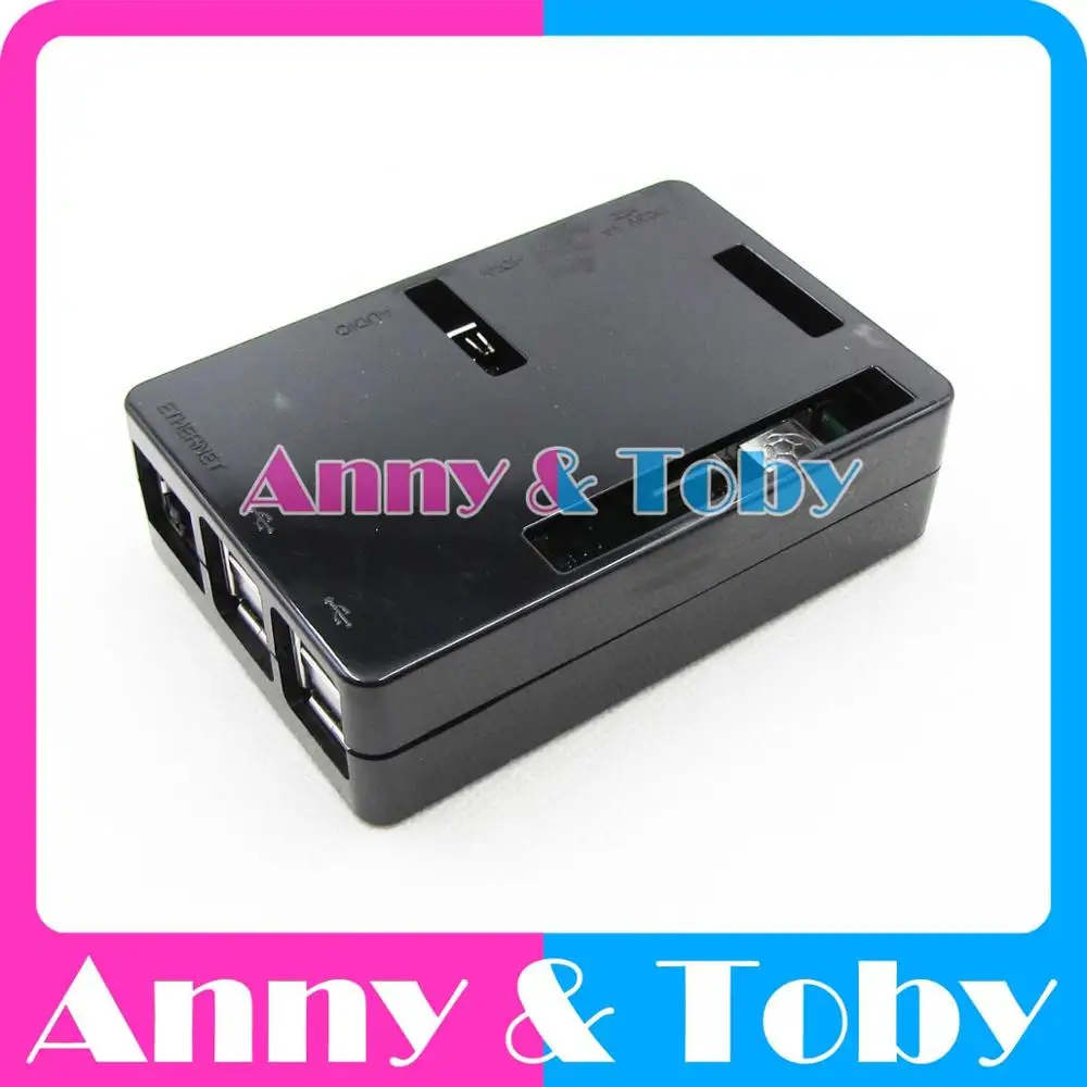 

Model B26: Raspberry PI 3+plus model B Black Case Cover Shell Enclosure Housing ABS Plastic Box for Ras pi 2 and Raspberry PI B