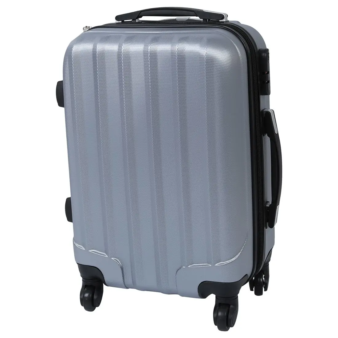 

Fashion 4 wheels trolley suitcase gray 20-inch