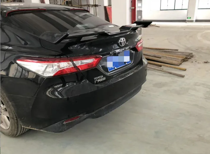 Для toyota Camry 2018 2019 высокое качество и твердость Новый ABS спойлер из материала