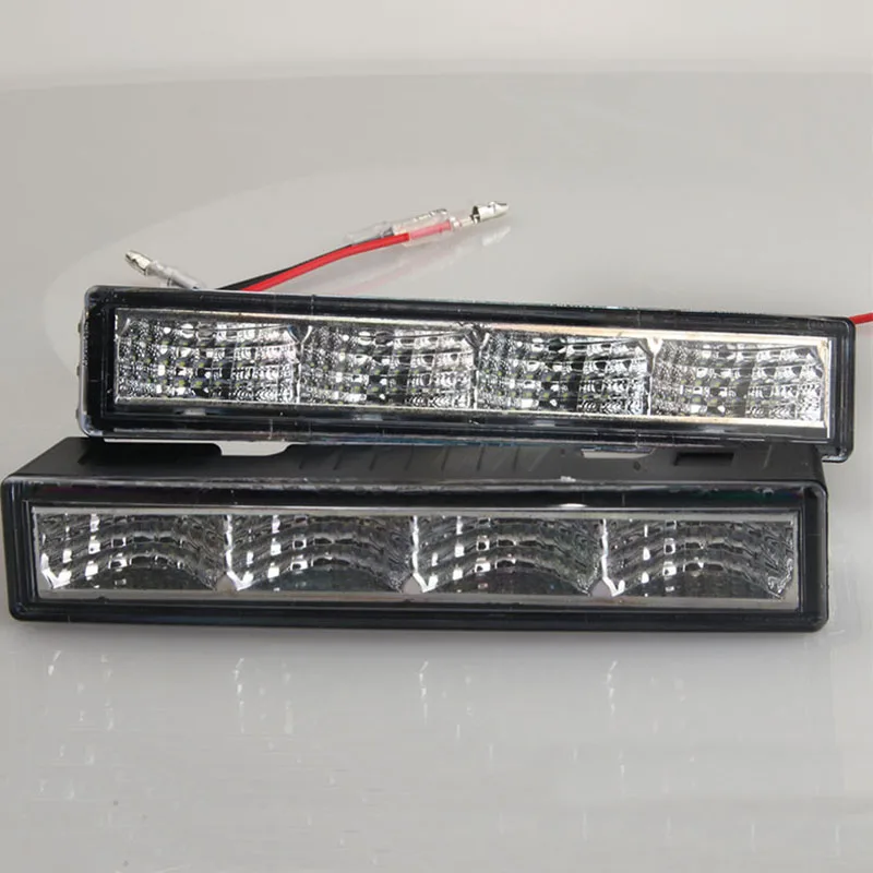 Автомобильные светодиодные лампы DRL SMD2835 дневные ходосветильник огни ходовые