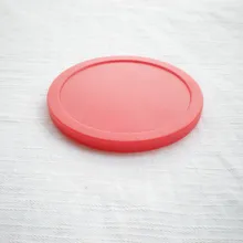 2шт красный воздушный хоккейный Настольный толкатель шайба 60 мм 2,3" GoalieSt 61 высокое качество